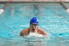 Swimming vs Babson  Wheaton College Swimming vs Babson College. - Photo By: KEITH NORDSTROM : Wheaton, Swimming, Babson